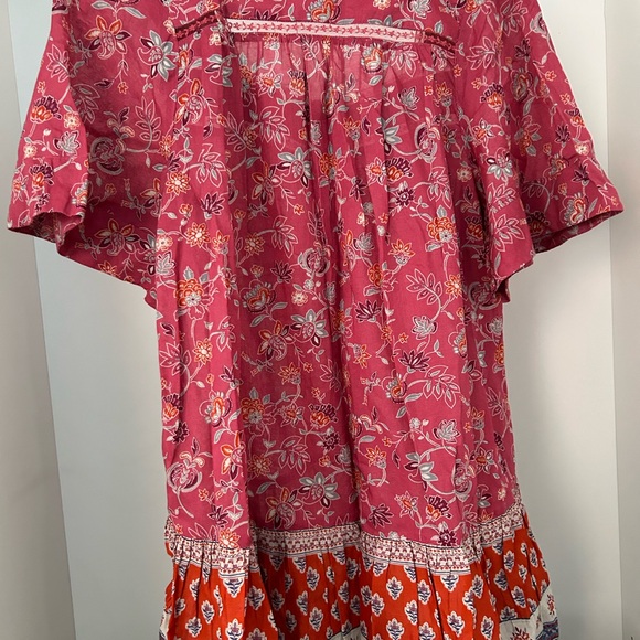 beachlunchlounge Pink  Floral top - Picture 3 of 9